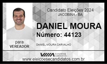 Candidato DANIEL MOURA 2024 - JACOBINA - Eleições