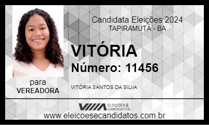 Candidato VITÓRIA 2024 - TAPIRAMUTÁ - Eleições