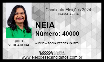 Candidato NEIA 2024 - IRAMAIA - Eleições