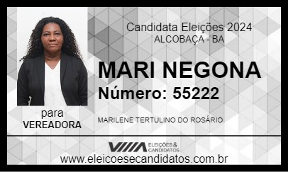 Candidato MARI NEGONA 2024 - ALCOBAÇA - Eleições