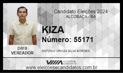 Candidato URKIZA 2024 - ALCOBAÇA - Eleições