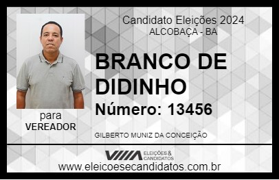 Candidato BRANCO DE DITINHO 2024 - ALCOBAÇA - Eleições