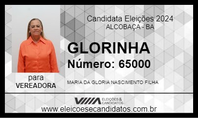 Candidato GLORINHA 2024 - ALCOBAÇA - Eleições