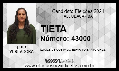 Candidato TIETA 2024 - ALCOBAÇA - Eleições