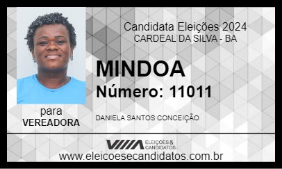 Candidato MINDOA 2024 - CARDEAL DA SILVA - Eleições