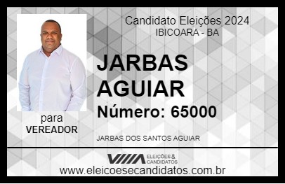 Candidato JARBAS AGUIAR  2024 - IBICOARA - Eleições