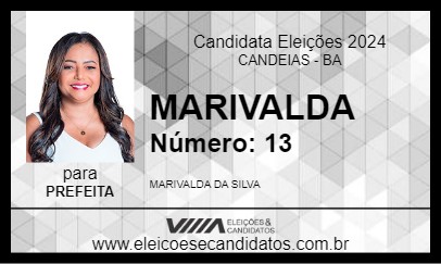 Candidato MARIVALDA 2024 - CANDEIAS - Eleições