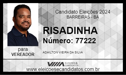 Candidato RISADINHA 2024 - BARREIRAS - Eleições