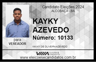 Candidato KAYKY AZEVEDO 2024 - ALCOBAÇA - Eleições