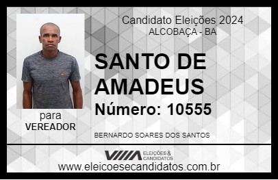 Candidato SANTO DE AMADEUS 2024 - ALCOBAÇA - Eleições