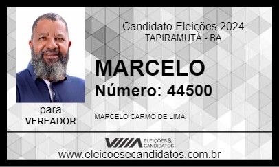 Candidato MARCELO DA OFICINA 2024 - TAPIRAMUTÁ - Eleições