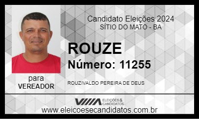 Candidato ROUZE 2024 - SÍTIO DO MATO - Eleições