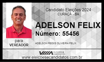 Candidato ADELSON FELIX 2024 - CURAÇÁ - Eleições