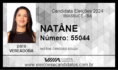 Candidato NATÂNE 2024 - IBIASSUCÊ - Eleições