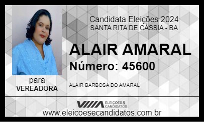 Candidato ALAIR AMARAL 2024 - SANTA RITA DE CÁSSIA - Eleições