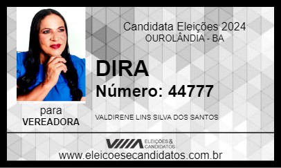 Candidato DIRA 2024 - OUROLÂNDIA - Eleições