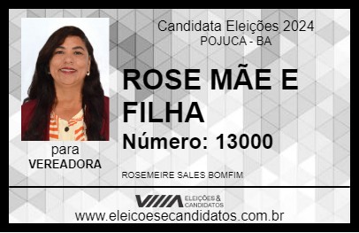 Candidato ROSI DO RIACHO DAS PEDRAS 2024 - POJUCA - Eleições