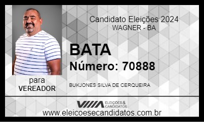 Candidato BATA 2024 - WAGNER - Eleições