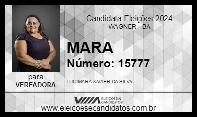 Candidato MARA 2024 - WAGNER - Eleições