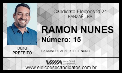 Candidato RAMON NUNES 2024 - BANZAÊ - Eleições