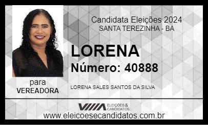 Candidato LORENA 2024 - SANTA TEREZINHA - Eleições