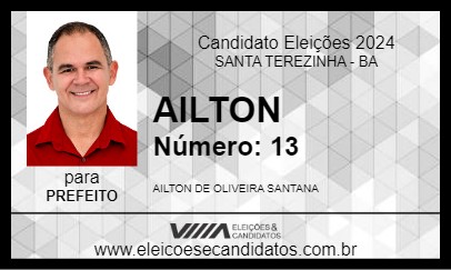 Candidato AILTON 2024 - SANTA TEREZINHA - Eleições