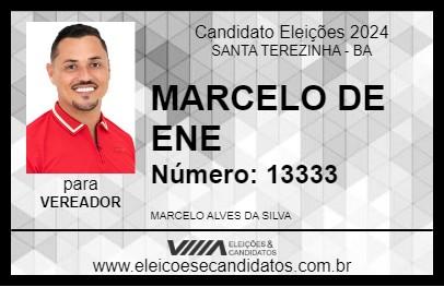 Candidato MARCELO DE ENE 2024 - SANTA TEREZINHA - Eleições