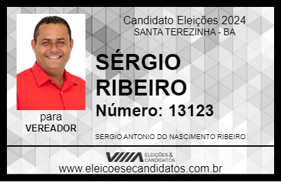 Candidato SÉRGIO RIBEIRO 2024 - SANTA TEREZINHA - Eleições