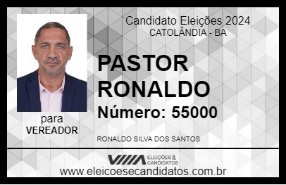 Candidato PASTOR RONALDO 2024 - CATOLÂNDIA - Eleições