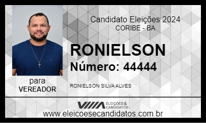 Candidato RONIELSON 2024 - CORIBE - Eleições