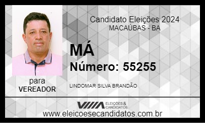 Candidato MÁ 2024 - MACAÚBAS - Eleições