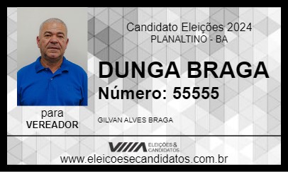 Candidato DUNGA BRAGA 2024 - PLANALTINO - Eleições