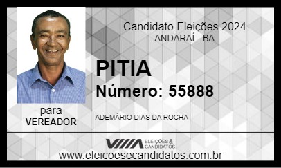 Candidato PITIA 2024 - ANDARAÍ - Eleições