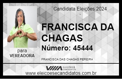 Candidato FRANCISCA DA CHAGAS 2024 - JUAZEIRO - Eleições