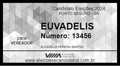 Candidato EUVADELIS 2024 - PORTO SEGURO - Eleições