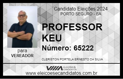 Candidato PROFESSOR KEU 2024 - PORTO SEGURO - Eleições