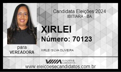 Candidato XIRLEI 2024 - IBITIARA - Eleições