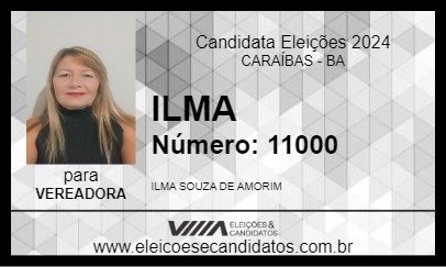 Candidato ILMA 2024 - CARAÍBAS - Eleições