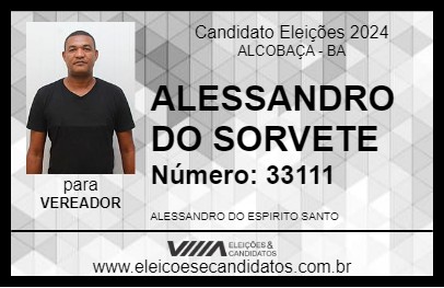 Candidato SORVETE 2024 - ALCOBAÇA - Eleições