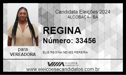 Candidato REGINA PROFESSORA 2024 - ALCOBAÇA - Eleições