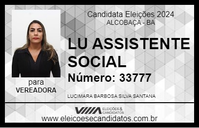 Candidato LU ASSISTENTE SOCIAL 2024 - ALCOBAÇA - Eleições