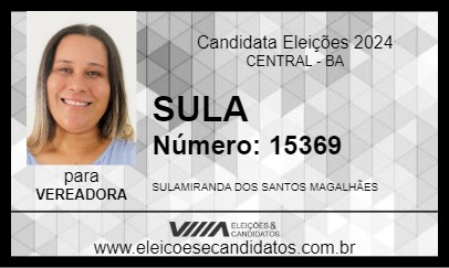 Candidato SULA 2024 - CENTRAL - Eleições