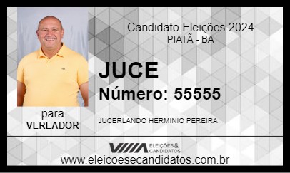 Candidato JUCE 2024 - PIATÃ - Eleições