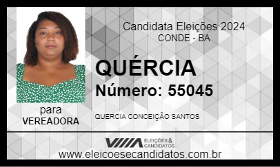 Candidato QUÉRCIA  2024 - CONDE - Eleições