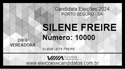 Candidato SILENE FREIRE 2024 - PORTO SEGURO - Eleições