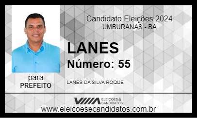 Candidato LANES 2024 - UMBURANAS - Eleições