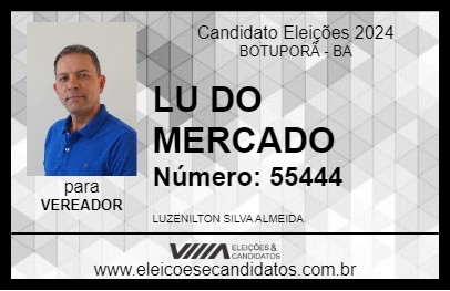 Candidato LU DO MERCADO 2024 - BOTUPORÃ - Eleições