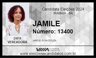 Candidato JAMILE 2024 - IRAMAIA - Eleições