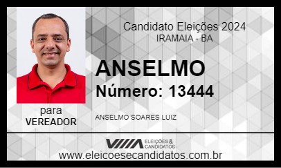 Candidato ANSELMO 2024 - IRAMAIA - Eleições