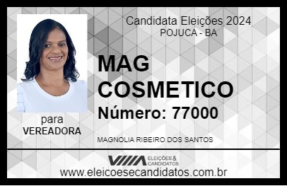 Candidato MAG COSMETICO 2024 - POJUCA - Eleições